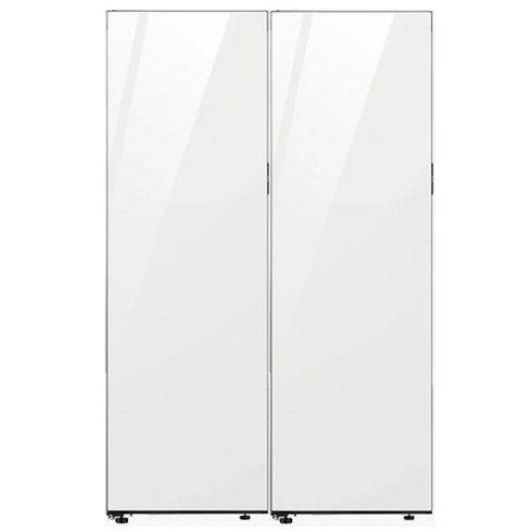 삼성 비스포크 냉장고 냉동고 세트 우열림 RR40C7885AP+RZ34C7855AP(글라스)