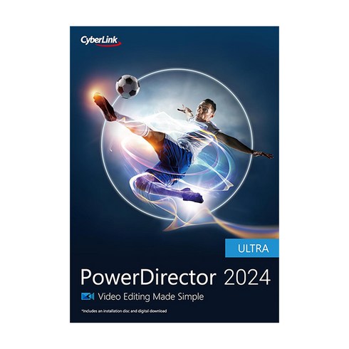 PowerDirector 2024 Ultra 영구(ESD) 파워디렉터 CyberLink / 제품키 이메일 발송