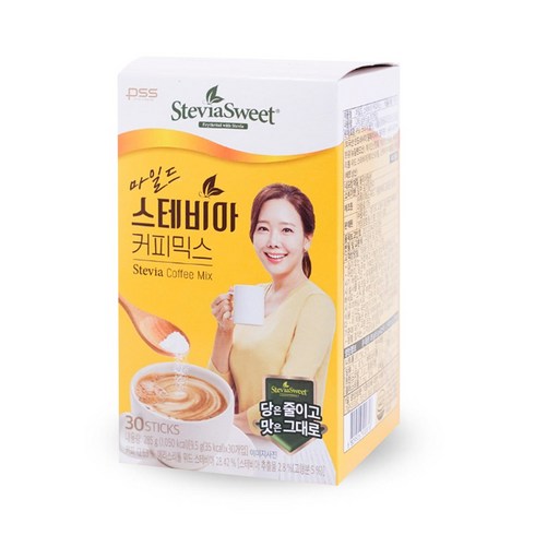 [펄세스] 마일드 스테비아 커피믹스(30T) 2Box, 9.5g, 30개입, 2개