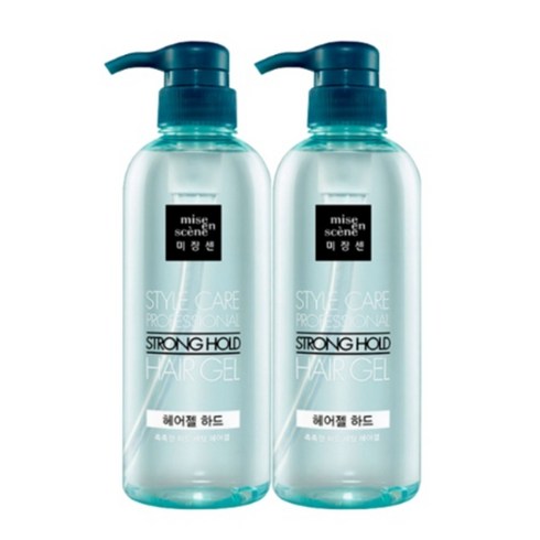 미쟝센 스타일케어 헤어젤 하드 500ml 1+1, H-6020, H-6020