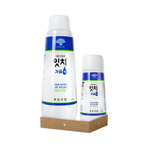 잇치 가글액 750ml + 250ml 기획세트, 1세트