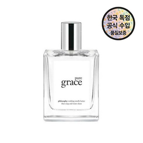 [필로소피] [공식수입원] 퓨어 그레이스 프레그런스 EDT 60ML, 상세 설명 참조