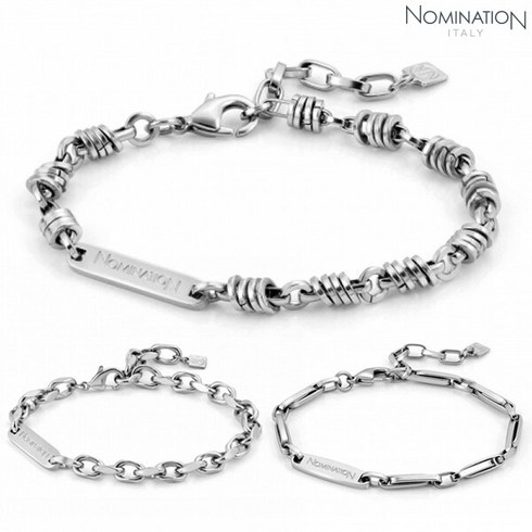 노미네이션팔찌 - [노미네이션] 팔찌 BOND (본드) Bracelet in stainless steel 021950(택1)