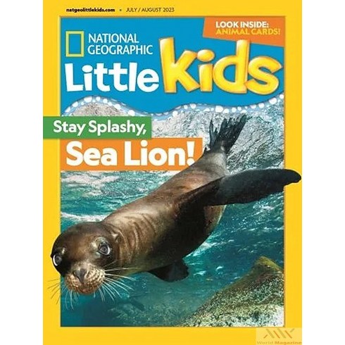National Geographic Little Kids Usa 2023년7/8월호 (내셔널 지오그래픽 리틀 키즈 아동 영어 교재 월드매거진) - 당일발송