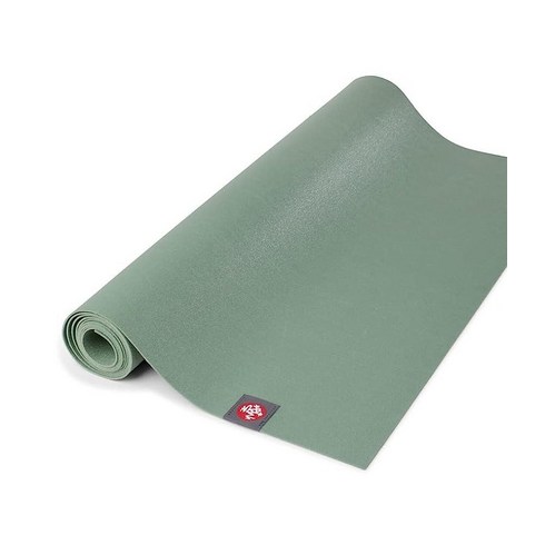 Manduka EKO 수퍼라이트 요가 여행용 매트 1.5mm 71인치 리프 그린 393359, Leaf Green