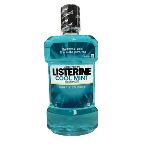 리스테린 쿨 민트 구강청정제, 1000ml, 1개