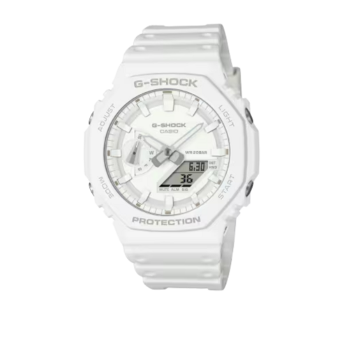 GA-2100-7A7 - G-SHOCK Casio G-Shock 아날로그 디지털 2100 시리즈 화이트 다이얼 Men 시계 [세금포함] [정품] GA2100-7A7 패션시계 명품시계 손목시계 3868889