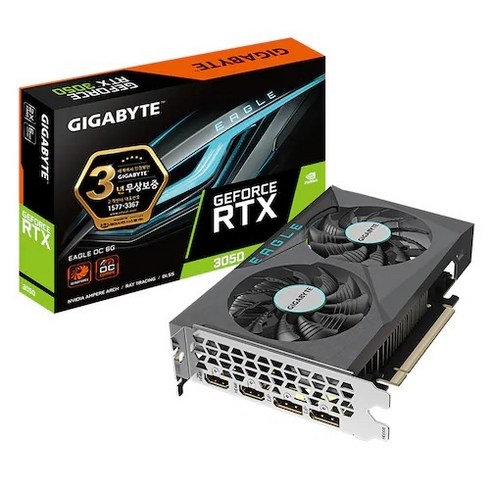 rtx5090 - GIGABYTE 지포스 RTX 3050 EAGLE OC D6 6GB 제이씨현 그래픽카드