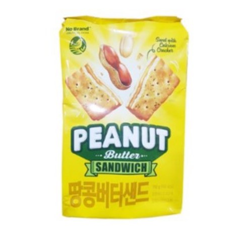 노브랜드 땅콩 버터 샌드 190g 1개 2개 세트, 3개