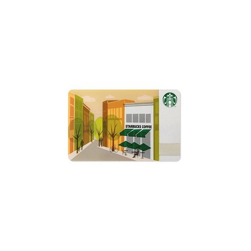 스타벅스 커피 STARBUCKS COFFEE 스타벅스 카드 스트리트, 1개