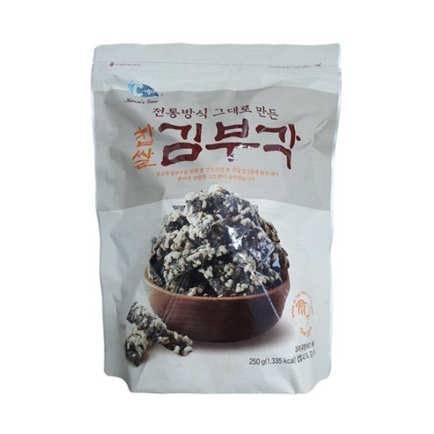 찹쌀김부각 - 예맛 코스트코 찹쌀 김부각, 250g, 3개, 250g