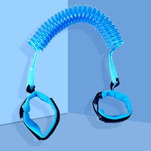 PKFARM 놓지마 미아방지 스프링 팔찌, 최대길이 1.5m, 1개, 오렌지1개