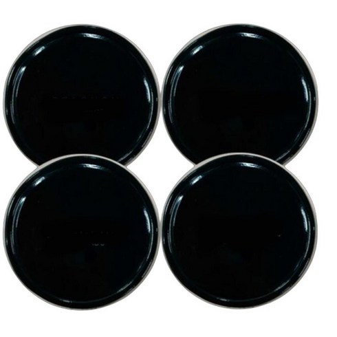 차량용 원형 논슬립패드 미끄럼방지 젤패드, 블랙 x 4개, 60mm, 1개