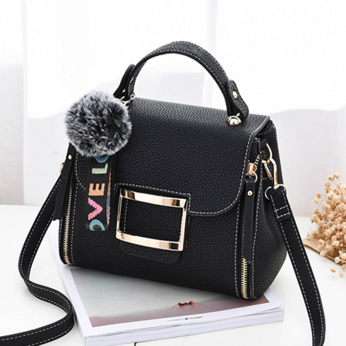 간지난다 버클사각 여성크로스백 미니백