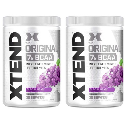 엑스텐드bcaa - 사이베이션 X텐드 BCAAs 그레이프, 405g, 2개