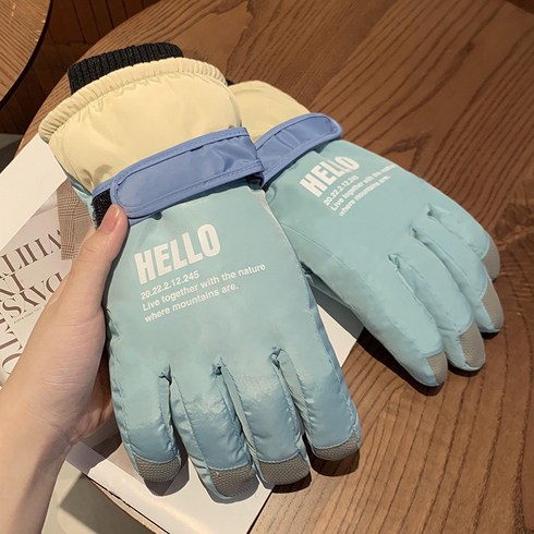 2024년 가성비 최고 보드헬로우장갑 - HELLOex 스키장갑 남녀공용 방수방한 보드 주니어스키장갑 6종