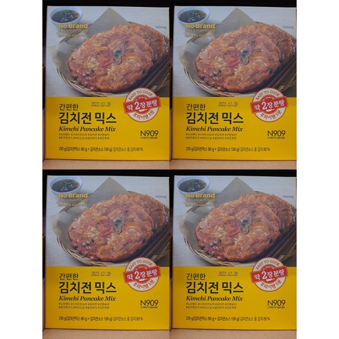 노브랜드 간편한 김치전 믹스 210g x 4개, 840g