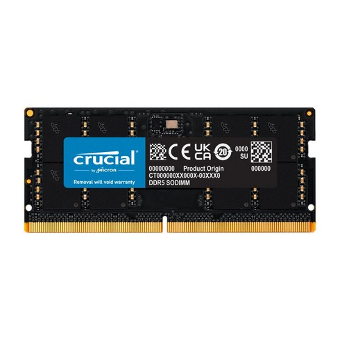 램32기가 - 마이크론 Crucial 노트북 DDR5-4800 CL40, 32GB