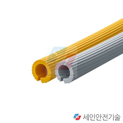 세인안전기술 발포 원형 보호대, 노랑, 1개
