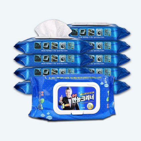 동성 만능크리너 100매, 390g, 9개