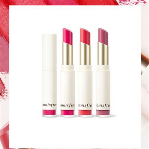 2023년 가성비 최고 뉴카멜리아호 - [innisfree]리얼핏 벨벳 립스틱 3.5g (NEW COLOR), 6호 깨끗한카멜리아레드, 1개