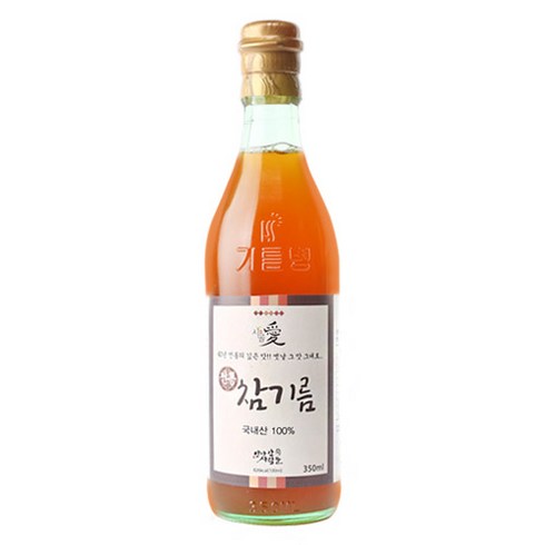 방앗간사람들 국산 참기름350ml, 1개, 350ml