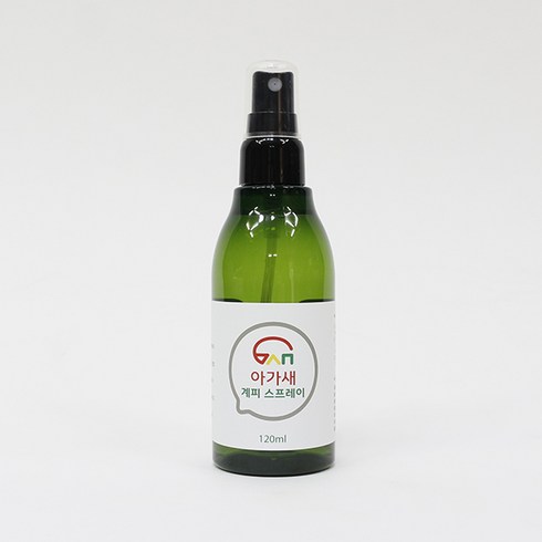아가새 계피 스프레이 120ml 앵무새 용품 소독 편백수, 1병