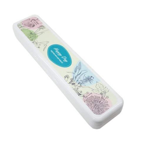크린챔버 휴대용 칫솔 살균기 USB충전 타입 DK-801 USB, 해피데이