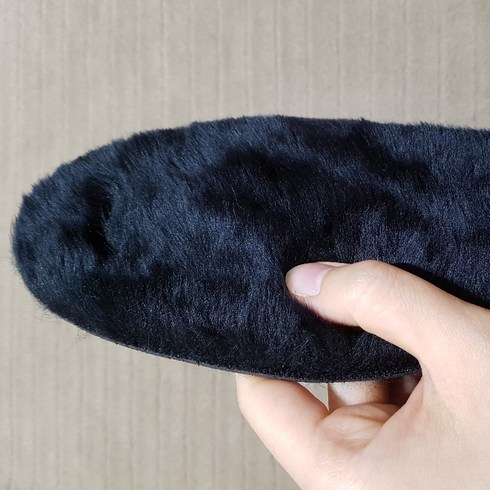 양털깔창 부드러운 고급