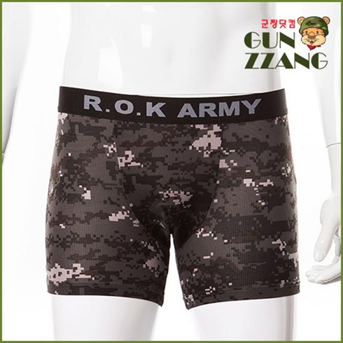 roka 드로즈 - NEOX 밀리터리 디지털 ROKA 사각드로즈 팬티