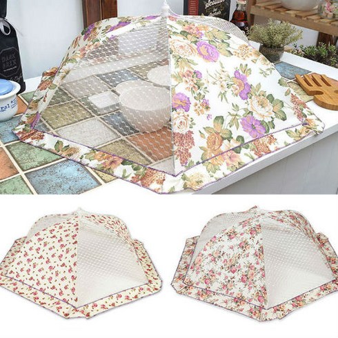 bnb 원터치 밥상보 예쁜 꽃무늬, 1개