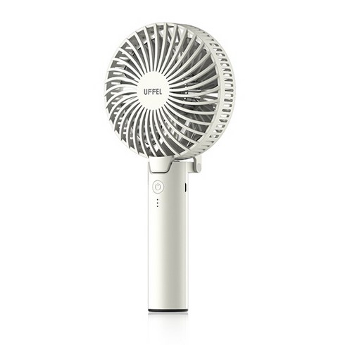 2024년 가성비 최고 유펠 스마트팬 미니 USB 휴대용 선풍기 1+1 - 유펠 스마트팬 핸디 선풍기 UF-FAN, 펄화이트(원형)