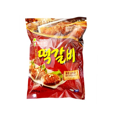 롯데햄 남도별미떡갈비1000g, 1kg, 1개