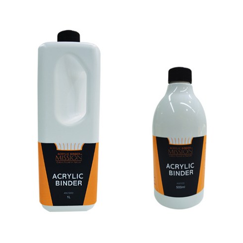 미젤로 미션 아크릴 바인더(500ml/1L), 1L(AW-1000)