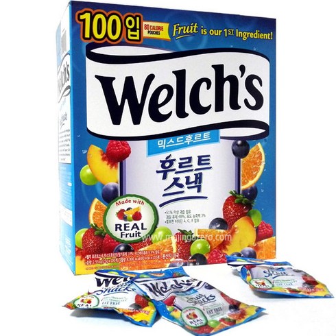 웰치스믹스 후르츠 젤리, 2.5kg, 1개