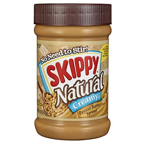 스키피 내추럴 크리미 피넛 버터 스프레드, 425g, 1개