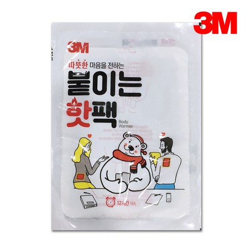 한국쓰리엠 [3M] 붙이는 핫팩, 50개