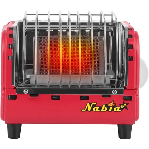 2023년 가성비 최고 나비아캠핑난로 - [나비아 ] 낚시캠핑난로.가스히터NGH-1200소형스토브.휴대용난로.보관케이스증정!! 나비아가스히터, 레드, 1개