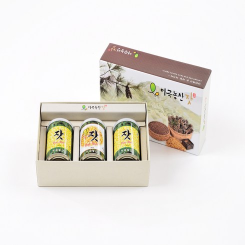 2022년 햇잣 가평 잣 이곡농산 국내산 3캔(420g) 선물용 세트 캔잣, 3캔, 420g