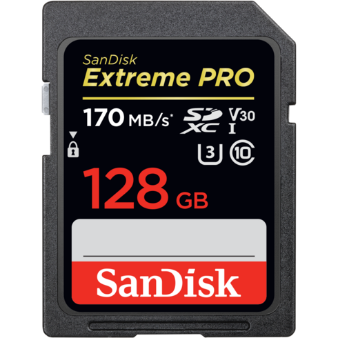 샌디스크 SD메모리카드 SDXC Extreme Pro 익스트림 프로 UHS-I SDXXD 128GB, 128기가