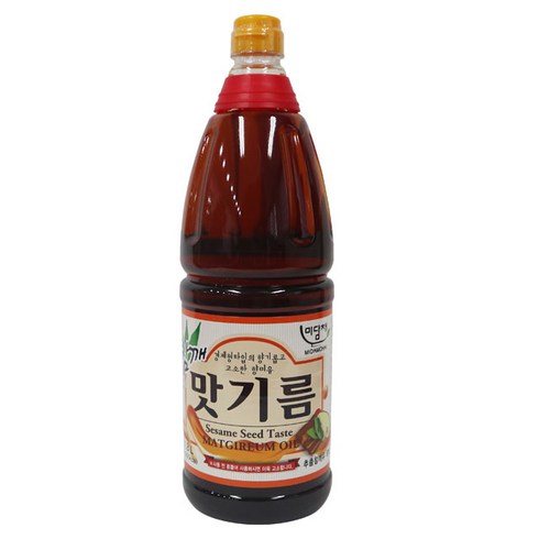 미담채 참깨 맛기름1.8L 10개 1박스, 1.8L