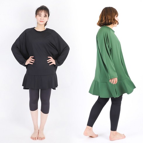 어썸블리 세상편한 여자 루즈핏 원피스 래쉬가드