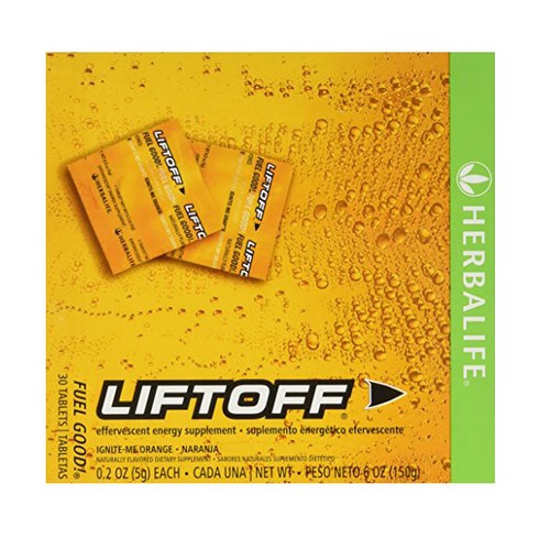 허벌겔 원장님패키지  - 허벌라이프 미국정품 리프트오프 오랜지맛 30일분, 45g, 3개