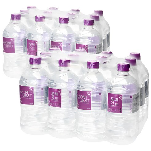 몽베스트 생수, 1L, 24개