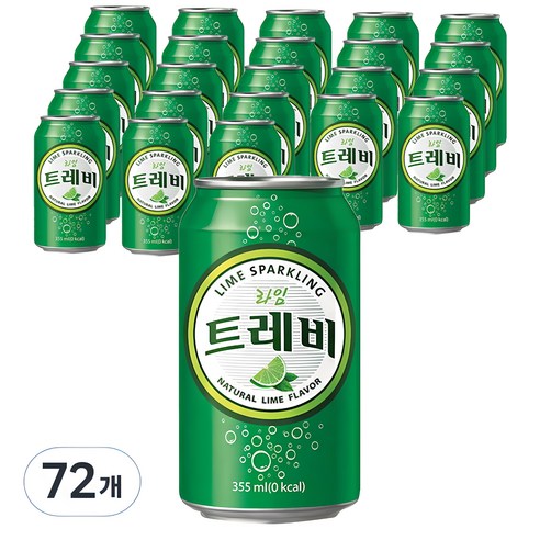 롯데칠성음료 트레비 라임 355ml, 30개, 190ml