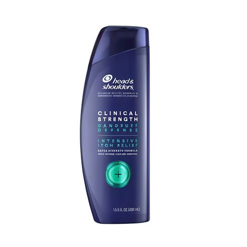 헤드앤숄더 클리니컬 드라이 스칼프 샴푸 400ml 2개 세트 헤드앤숄더클리니컬스트렝스 13 미국 헤드앤숄더 클리니컬 스트렝스 샴푸 4개 묶음 세트, 400ml