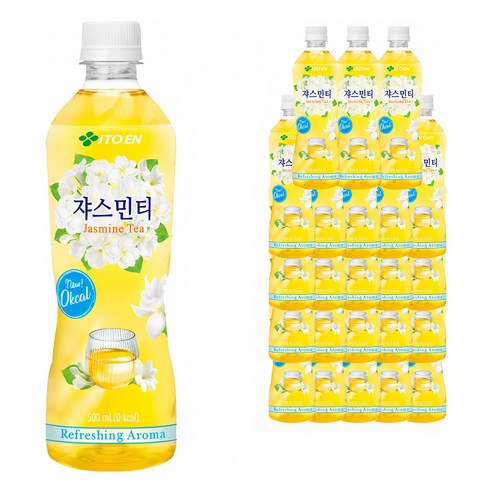 이토엔 농심 이토엔 릴랙스 쟈스민차, 24개, 500ml