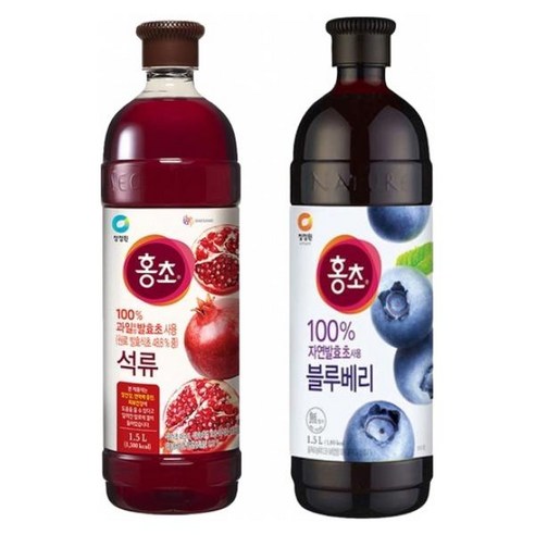 홍초 석류 1.5L + 블루베리 1.5L, 1세트 석류5kg