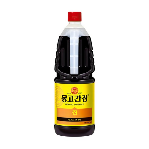 몽고간장 진 간장, 900ml, 1개