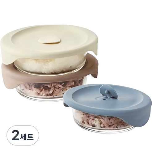 락앤락 바로한끼 밥용기 3P, 2세트, 밥용기 3종